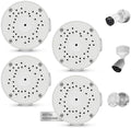 Universal Security Camera Junction Box, Aluminum Hide Cable Junction Boxes by KURIAUDDO