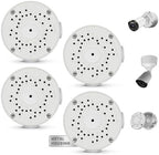 Universal Security Camera Junction Box, Aluminum Hide Cable Junction Boxes by KURIAUDDO