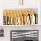 10 Pack Wood Tray Dividers Organizer For Kitchen Cabinet - Image 7