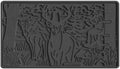 Bootmat - Whitetail Scene Floor and Welcome Mat - Black by Unknown