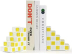 Decorative Bookends for Shelves Stair Book Ends for Heavy Books by Cevostirva