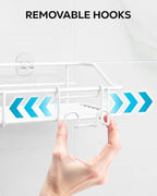 Nieifi Shower Caddy Adhesive, Shower Shelves, Shampoo Holder for Bathroom - Image 4
