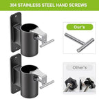 Deck Railing Umbrella Holder, Flat Mount Stand for 1-2" Poles - Image 4