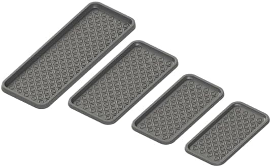 Sun Dolphin Boot Tray for Entryway Indoor, Heavy Duty Plastic Shoe Tray, Water Resistant Shoe Mat Tray Multipurpose Boot Mat - Image 4
