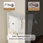 Gizoon 66''H Over The Toilet Storage Cabinet, with Ample Storage Space - Image 4