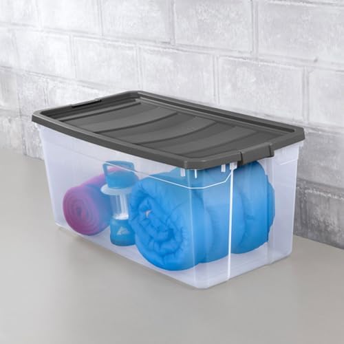 Sterilite Modular Stacker Box with Latching Lid, 200 Quart, 3-Pack - Image 5