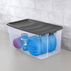 Sterilite Modular Stacker Box with Latching Lid, 200 Quart, 3-Pack - Image 5