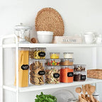 24pcs Airtight Containers, Clear Stackable Dry Food Storage - Image 6