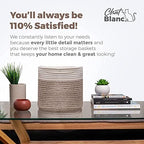CHAT BLANC Cotton Rope Baskets for Organizing | Storage Baskets for Shelves | Rope Basket for Storage, Small Laundry Baskets, Woven Baskets for Storage, Dog Toy Bin, Baby Basket,Off White&Brown 3 Pack - Image 6