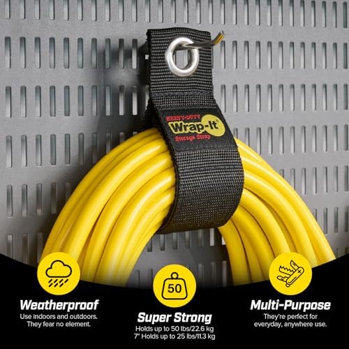 Heavy-Duty Wrap-It Storage Straps, Assorted 9 Pack - Image 2