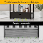 Boulphia 2-Tier Bathroom Organizer (Black - New) - Image 5