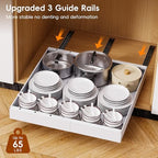 Pull Out Cabinet Organizer, 21"Deep Slide Out Drawers for Kitchen Cabinets - Image 6