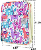 YOUSHARES 192 Slots Colored Pencil Case, Large Capacity Pencil Holder Pen Organizer Bag with Zipper for Prismacolor Watercolor Coloring Pencils, Gel Pens for Student & Artist (Color Alpaca) - Image 5