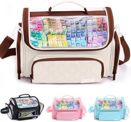 Large Marker Case for 200-300 Markers, Marker Organizer Bag,Pen Storage by APOFFICE