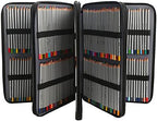 384 Slots Pencil Case, 4-Layer Organizer with Shoulder Strap - Image 4