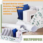 PerKoop 12 Pcs Decorative Magazine File Holders Foldable, Eucalyptus Leaves - Image 5