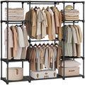 SONGMICS Portable Closet, Freestanding Closet Organizer, Clothes Rack by SONGMICSbySONGMICSHOME