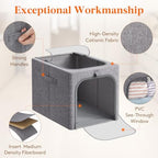Lifewit 40L Clothes Storage Bins with Metal Frame for Closet, 4 Pack - Image 5