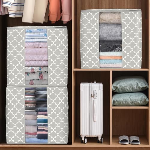 Storage Bags 6 Pack 100L Clothes Organization and Storage Containers - Image 6