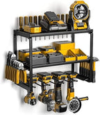 Spampur Power Tool Organizer, 3 Layers 4 Drill Holder Wall Mount by Spampur
