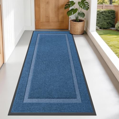 OLANLY Front Door Mat Outside 71x34, All-Season Heavy-Duty Rubber Doormat by OLANLY