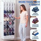 Ofiray-home Over the Door Shoe Organizer, 40 Pockets, Up to 40 Pairs - Image 7