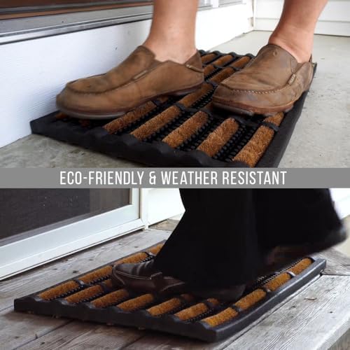 FOOTMATTERS Ninamar Mud Scrubber Tray Mat – 24 x 16 inch - 3 Pack - Image 5