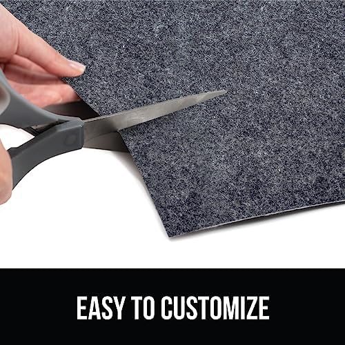 GORILLA GRIP LeakGuard Under Sink Mat for Kitchen Cabinet, 24x60 Charcoal - Image 5