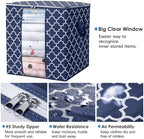 Storage Bags 4 Pack 100L Clothes Organization and Storage Containers - Image 3