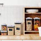 Pop Push Button Airtight Food Storage Containers 12 Pack - Image 6
