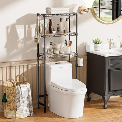 Over The Toilet Storage Shelf 3-Tier Bathroom Organizer and Storage Shelf - Image 2