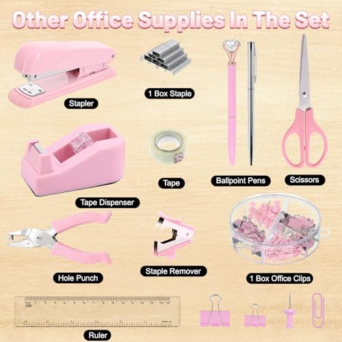 13-in-1 Office Desk Organizer Set for Back to School Supplies Accessories - Image 3