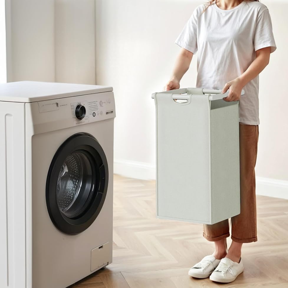 Herture Laundry Hampers with Shelf, Laundry Basket 4 Section, 4 x 15.87 Gal - Image 7