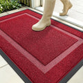 OLANLY Front Door Mat Outside 35x23, All-Season Heavy-Duty Rubber Doormat by OLANLY