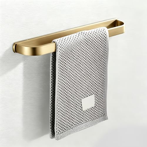Leyden Brass Towel Bar,Antique Towel Rack Holder Bath 11.81 Inch Rod Hanger Wall Mounted Bathroom Accessories Vintage by Leyden