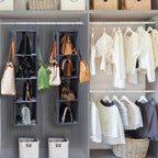 Bag Rack for Closet Storage Hanging Purse Organizer for Closet - Image 2