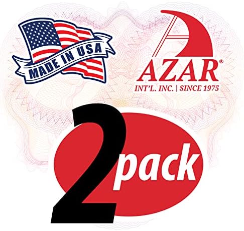 Azar Displays 252378-2PK Brochure Holder 8.5"x11", Acrylic Desk Organizer, Three Tier Document, Magazine & Sign Holder, Wall Mount Desk Accessories (2-Pack) - Image 3