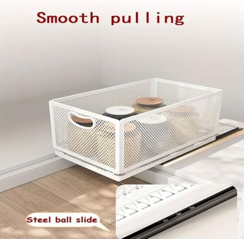 1 Pack Pull out Cabinet Organizer with Sliding Drawer,9.6"W x15.7"D x 8.4"H - Image 6