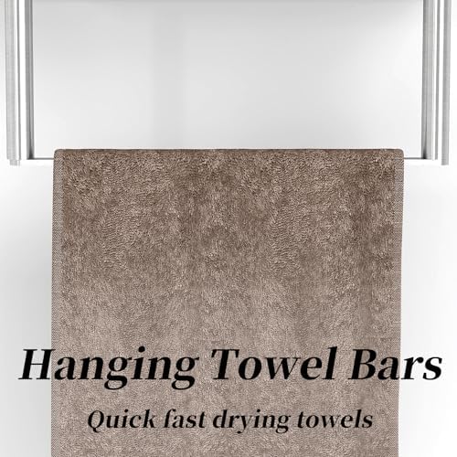 Bethom Towel Racks for Bathroom, 3Tier Towel Storage Rack, Brushed Nickel - Image 2