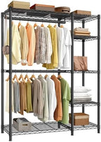 SONGMICS Closet Organizers and Storage, Clothes Rack with Shelves by SONGMICSbySONGMICSHOME