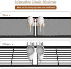 3 Tier Metal Shoe Rack for Entryway, 31" Wide Shoe Storage Organizer - Image 7