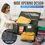 TAILI 10 Pack Green Extra Large Moving Bags,Storage Bag with Visible Window - Image 4