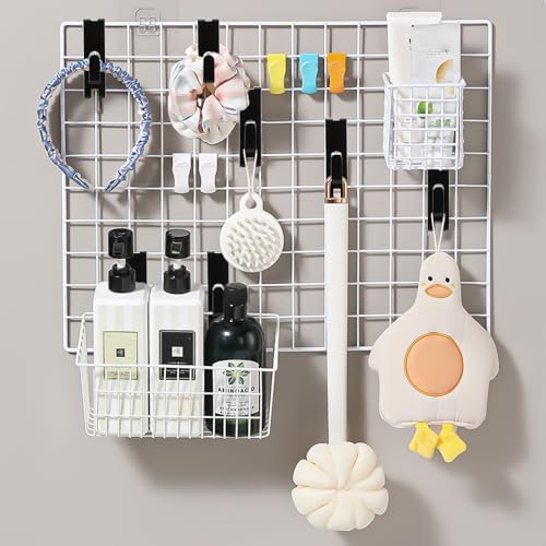 50 Pack Gridwall Hooks, Utility Notch Display Hook, Black Metal Gridwall Picture Hanger, Grid Wall Accessory for Art Clothes Painting, Panel, Pegboard, Shelf, Commercial Display - Image 7