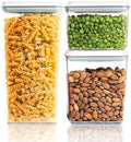 Airtight Food Storage Containers, 3.5/2.1/1.3 Qt, 3-Piece Set by Tourdeus