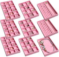 Frebeauty Jewelry Trays for Drawer,Set of 9 Jewelry Organizer and Storage by Frebeauty