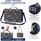 600-Slot Colored Pencil Case, 5-Layer Zipper with Shoulder strap and Handle - Image 4
