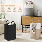 Artfeel Laundry Basket,Woven Cotton Rope Laundry Hamper,100L Versatile Storage for Dirty Clothes,Baby Toys,and Blankets in Bathroom, Nursery,and Living Room - Image 4