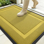 OLANLY Front Door Mat Outside 35x23, All-Season Heavy-Duty Rubber Doormat by OLANLY
