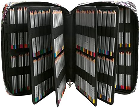 Lbxgap 480 Slots Colored Pencil Case w/Handle & Shoulder Strap - Image 4
