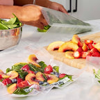 FoodSaver Custom Fit Vacuum Sealer Rolls, Airtight Food Storage and Sous Vide Rolls, BPA-Free, 11 x 16' (Pack of 3) - Image 3